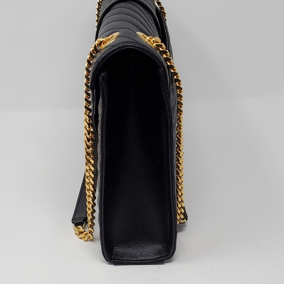 100% Auth YSL Large Envelope Shoulder Bag - Picture 6 of 16